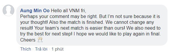 Bạn bè quốc tế khuyên fan Việt chấp nhận kết quả, ngừng lên mạng chửi bới trọng tài - Ảnh 3.