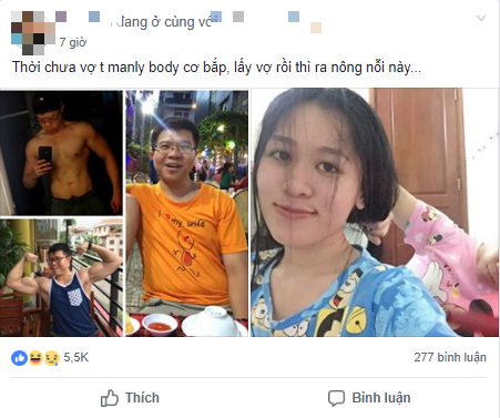 Chẳng còn cơ bụng 6 múi, hình ảnh ông chồng tăng cân chóng mặt sau vài tháng lấy vợ cho thấy chị em mát tay thế nào - Ảnh 1.