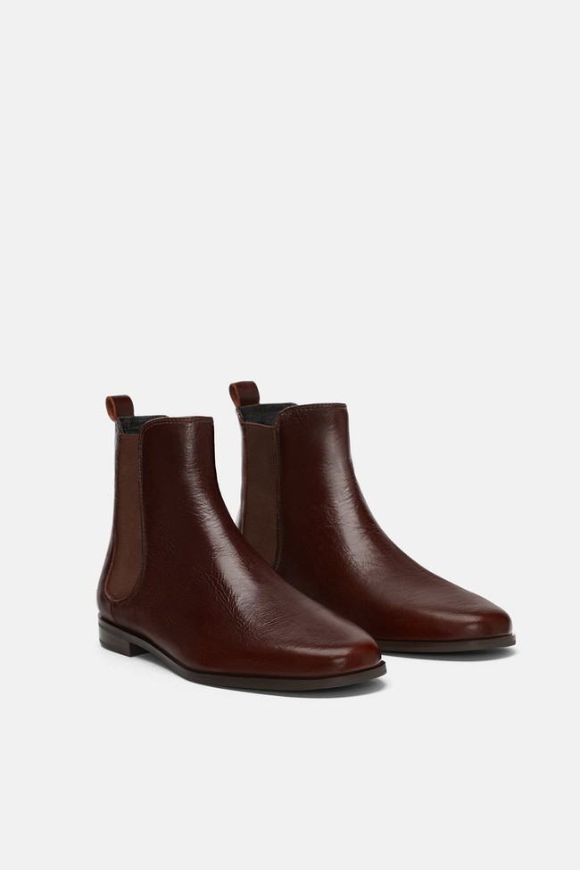 15 boots Zara giúp set đồ mùa đông của các nàng thêm vài phần sang xịn - Ảnh 6.