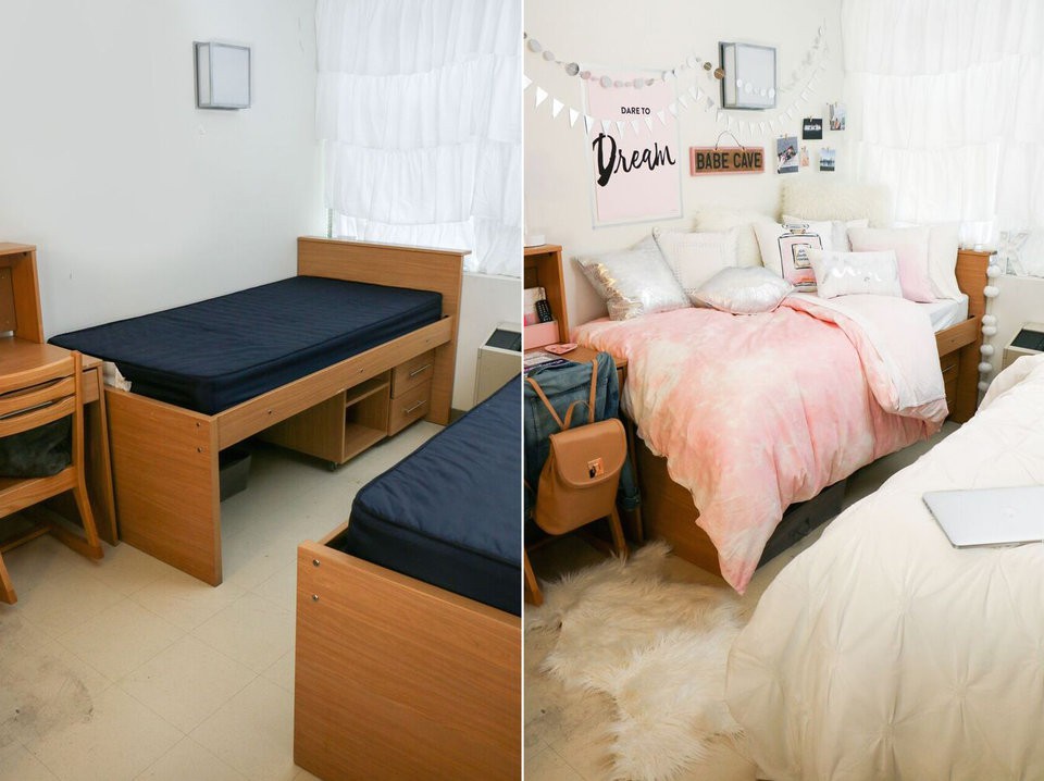 Những màn sửa chữa ký túc xá đỉnh đến mức biến phòng ổ chuột thành khách sạn sang chảnh, xịn sò 4, 5 sao - Ảnh 14. Những màn sửa chữa ký túc xá đỉnh đến mức biến phòng ổ chuột thành khách sạn sang chảnh, xịn sò 4, 5 sao - Ảnh 14.