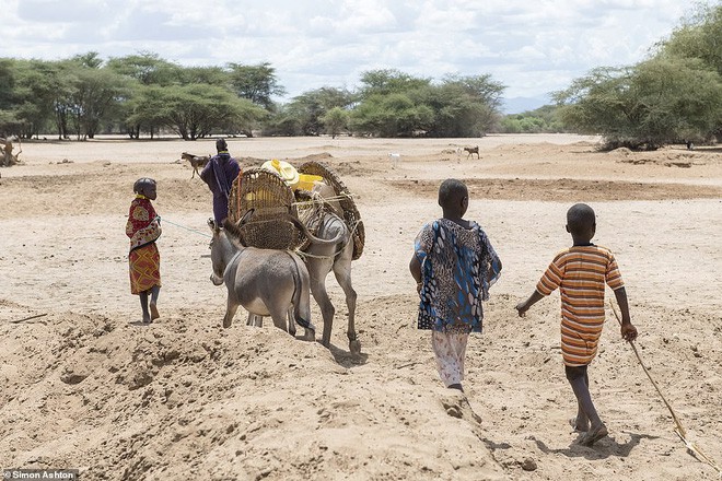 Bộ lạc tại châu Phi, nơi già trẻ trai gái từ sáng đến tối chỉ lao đi kiếm nước để tồn tại - Ảnh 4.