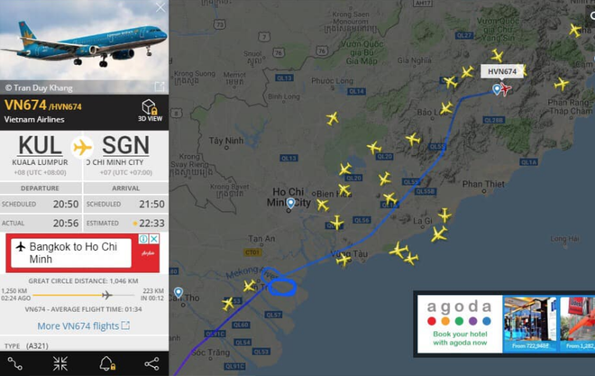 Mưa lớn trong đêm, nhiều chuyến bay đến Tân Sơn Nhất phải quay ngược lại Thái Lan - Ảnh 2.