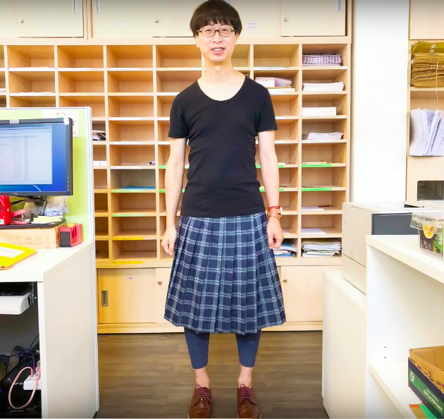 Nam giáo sư Hong Kong thích mặc váy, trang điểm khi đi dạy: Người ta bảo tôi là gay nhưng tôi không khó chịu - Ảnh 5.