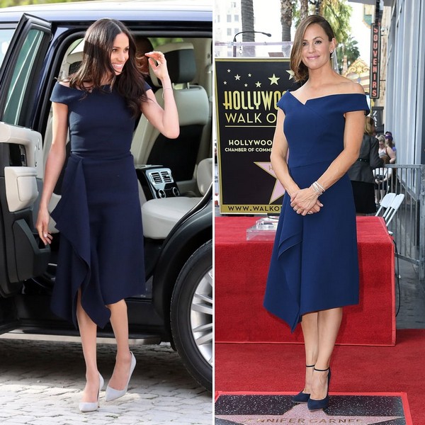 6 lần đụng hàng của Meghan Markle: đụng từ bạn gái cũ của chồng đến Kim siêu vòng 3, có món còn đụng tận 3 người - Ảnh 6.