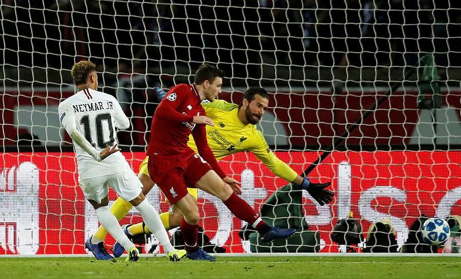 Neymar ghi bàn và lập kỷ lục giúp PSG đẩy Liverpool đến sát miệng vực - Ảnh 3.