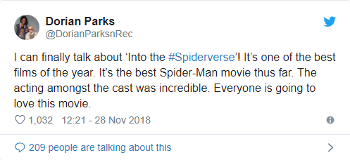 Đạt điểm tuyệt đối trên Rotten Tomatoes, Spider-Man: Into the Spider-Verse trở thành phim Người Nhện được đánh giá cao nhất trong lịch sử - Ảnh 3.