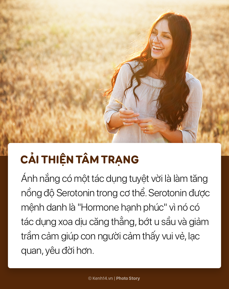 Những lợi ích tuyệt vời của ánh nắng buổi sáng với sức khoẻ - Ảnh 7. Những lợi ích tuyệt vời của ánh nắng buổi sáng với sức khoẻ - Ảnh 7.