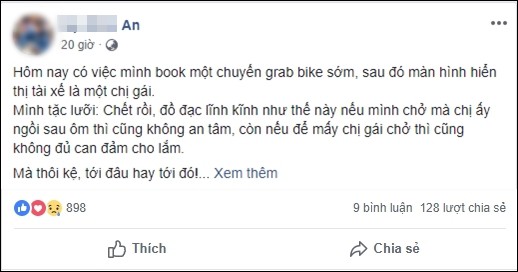 Nữ tài xế GrabBike đưa con còn đang bú sữa cùng đi chở khách: Ngày xưa người ta địu con đi rẫy, nay chị địu con chạy Grab - Ảnh 1.