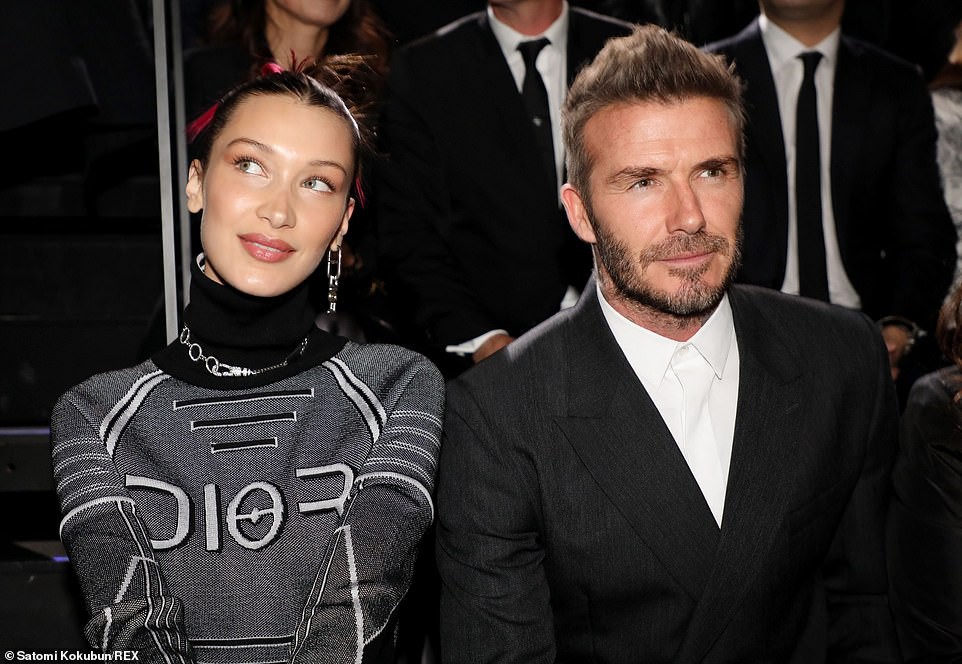 Ngồi cạnh Bella Hadid, David Beckham quyết không nhìn người đẹp lấy 1 lần để tránh Victoria ghen? - Ảnh 5.