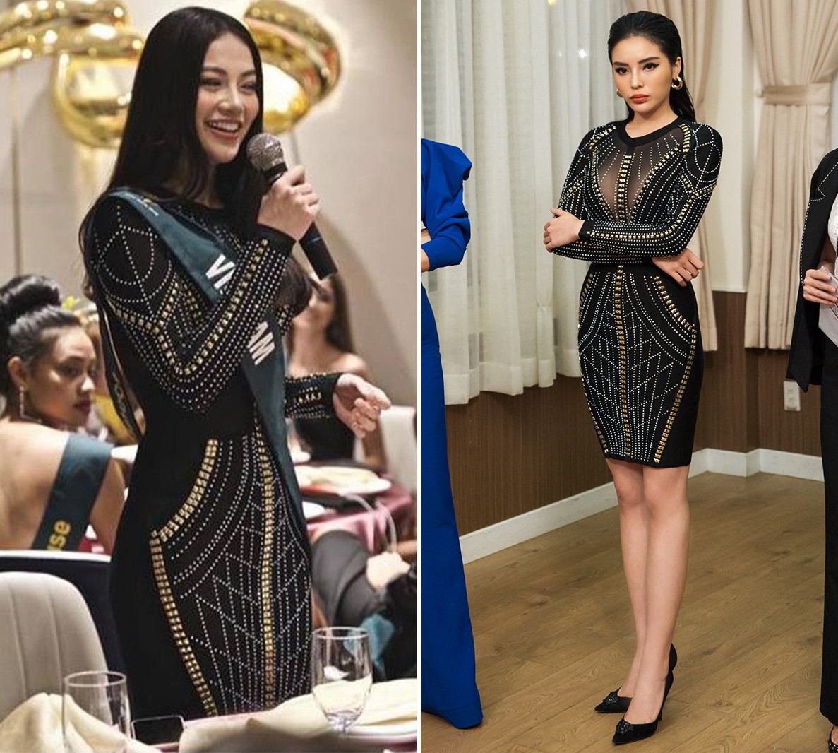 Hoa hậu Trái đất Phương Khánh không hề kém xinh dù diện đồ cũ - Ảnh 13.