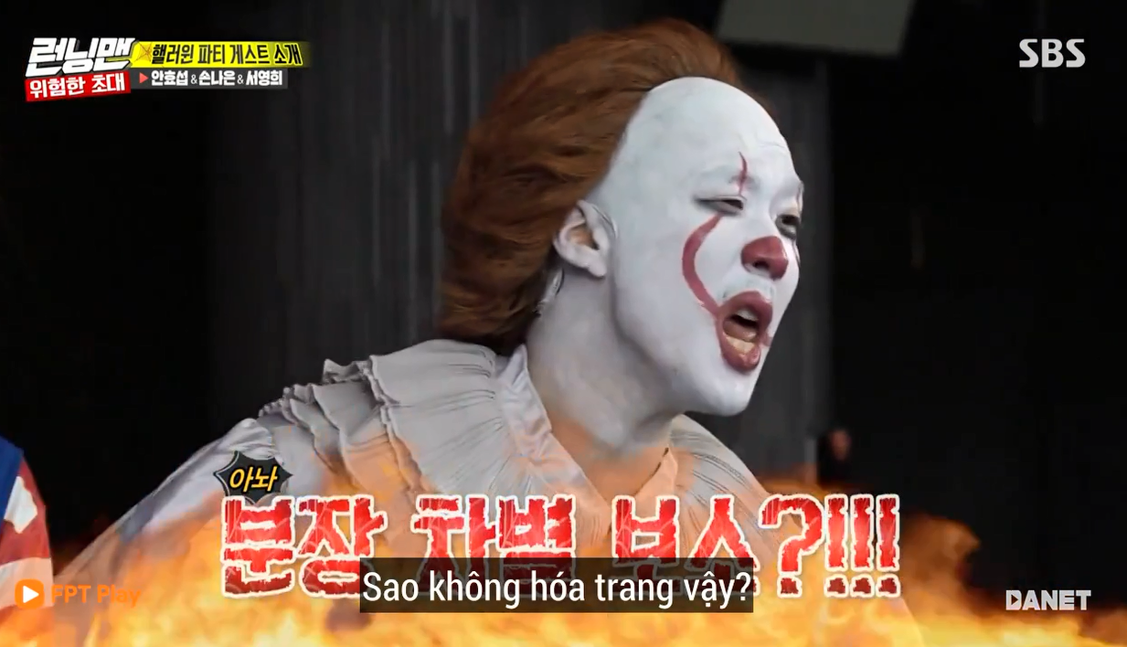 Nhọ như Running Man: Mất 2 tiếng hóa trang Halloween chỉ để quay mở màn còn bị chê lố - Ảnh 3. Nhọ như Running Man: Mất 2 tiếng hóa trang Halloween chỉ để quay mở màn còn bị chê lố - Ảnh 3.