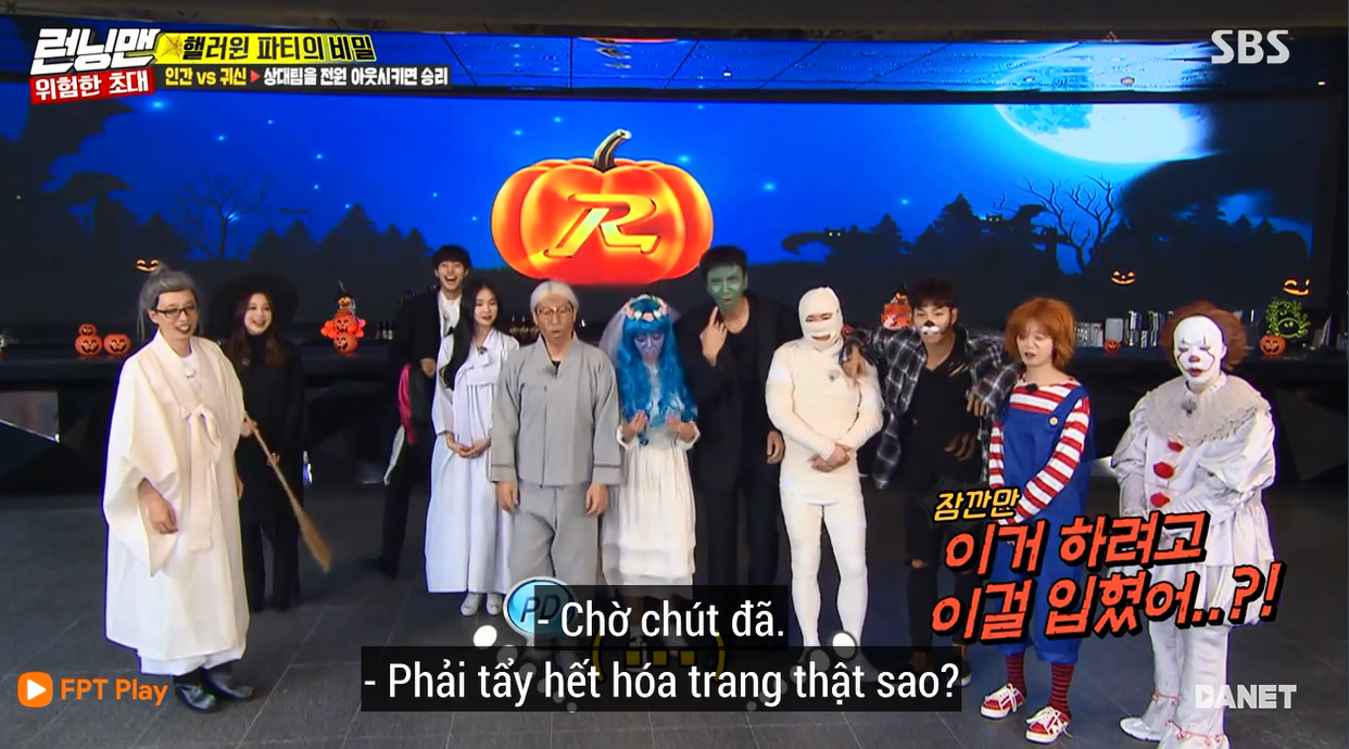 Nhọ như Running Man: Mất 2 tiếng hóa trang Halloween chỉ để quay mở màn còn bị chê lố - Ảnh 11. Nhọ như Running Man: Mất 2 tiếng hóa trang Halloween chỉ để quay mở màn còn bị chê lố - Ảnh 11.