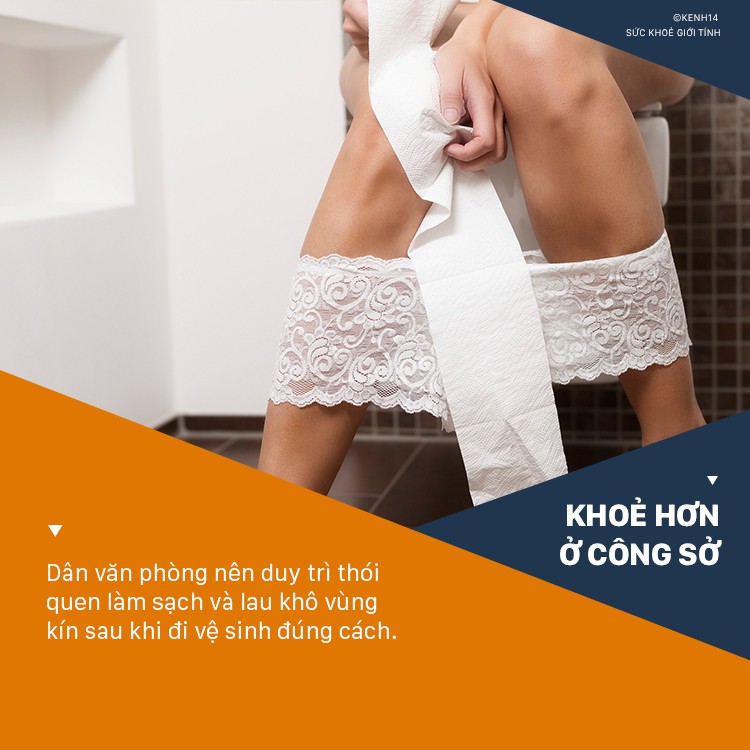 Không muốn bị viêm nhiễm phụ khoa, dân văn phòng nên thực hiện ngay một số thói quen đơn giản này - Ảnh 3. Không muốn bị viêm nhiễm phụ khoa, dân văn phòng nên thực hiện ngay một số thói quen đơn giản này - Ảnh 3.