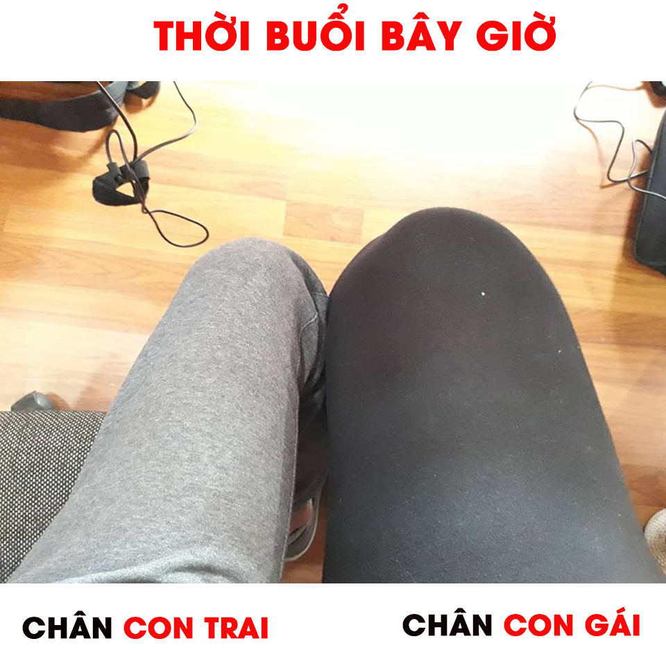 Nghịch lý cuộc đời: Chân con trai vừa thon vừa trắng đọ không lại với chân con gái to tê vững chãi - Ảnh 1.