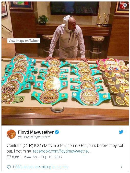 Tay đấm Floyd Mayweather và DJ Khaled bị phạt vì nhận tiền để quảng cáo cho ICO tiền mã hóa lừa đảo - Ảnh 1.