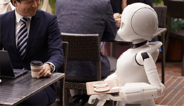 Quán cafe độc đáo tại Hàn Quốc: Nhân viên phục vụ toàn là robot do người bại liệt điều khiển - Ảnh 2. Quán cafe độc đáo tại Hàn Quốc: Nhân viên phục vụ toàn là robot do người bại liệt điều khiển - Ảnh 2.