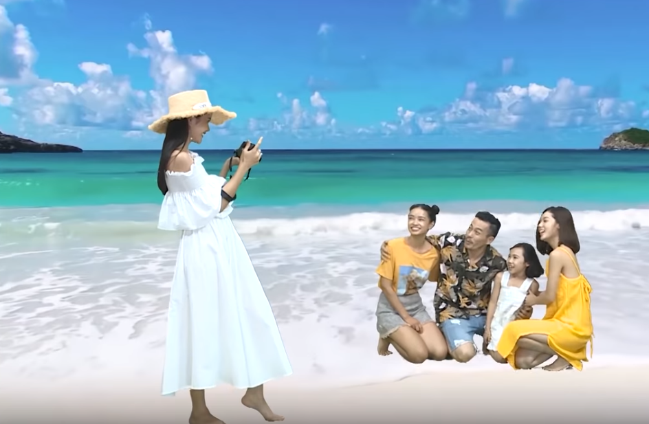 The Face năm 2018 nhưng thử thách quay TVC dứt khoát là dùng phông nền kỹ xảo như hồi thập niên 90 mới chịu - Ảnh 7. The Face năm 2018 nhưng thử thách quay TVC dứt khoát là dùng phông nền kỹ xảo như hồi thập niên 90 mới chịu - Ảnh 7.