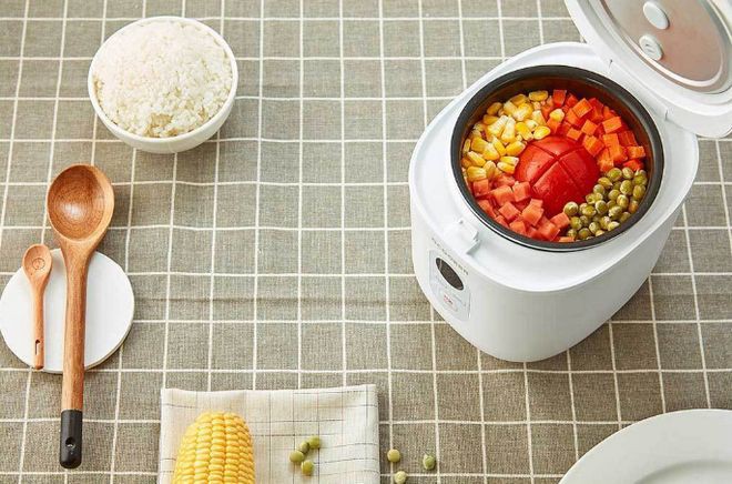 Nồi cơm điện giá rẻ Xiaomi OCooker: Siêu nhỏ gọn, đủ cho 1-2 người ăn lại tiết kiệm điện - Ảnh 2.