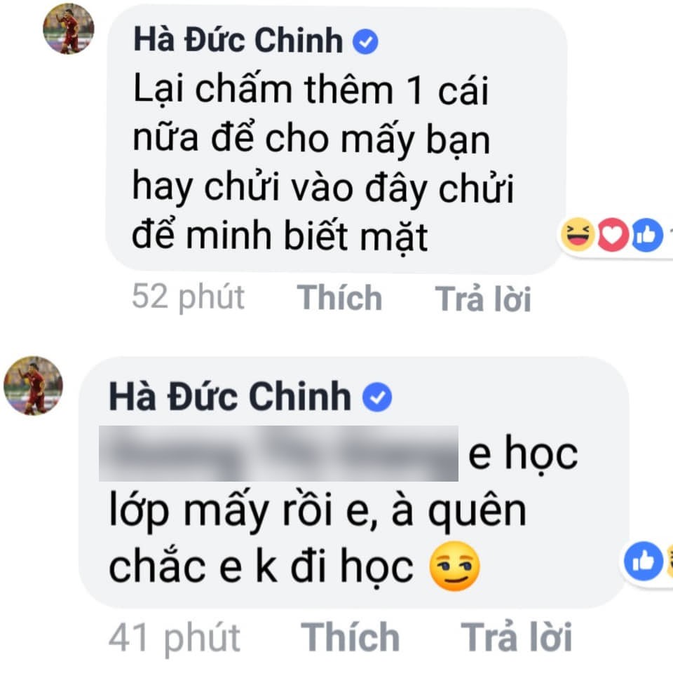 Nghi vấn có người sử dụng FB của Chinh đen, đi đôi co với từng fan hâm mộ - Ảnh 4. Nghi vấn có người sử dụng FB của Chinh đen, đi đôi co với từng fan hâm mộ - Ảnh 4.