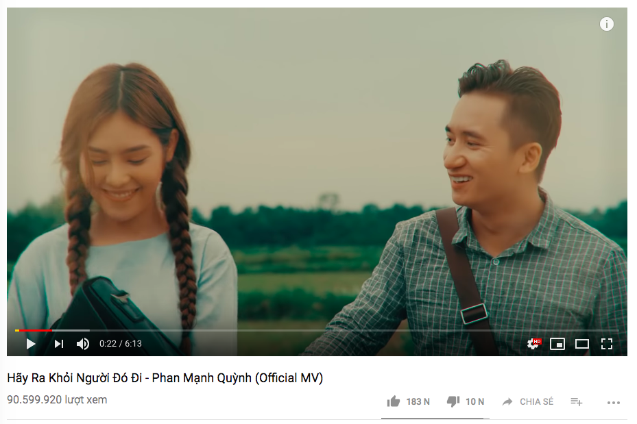 Điểm lại loạt MV Vpop chuẩn bị cán mốc trăm triệu view trong năm 2019, vị trí đầu tiên ít ai ngờ tới - Ảnh 10. Điểm lại loạt MV Vpop chuẩn bị cán mốc trăm triệu view trong năm 2019, vị trí đầu tiên ít ai ngờ tới - Ảnh 10.