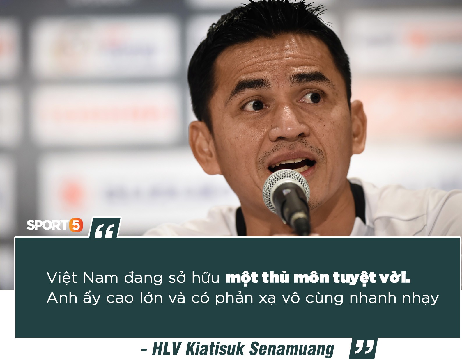 Huyền thoại bóng đá Thái Lan Kiatisuk: “Việt Nam hiện tại quá hay, 99% sẽ vô địch AFF Cup 2018” - Ảnh 2. Huyền thoại bóng đá Thái Lan Kiatisuk: “Việt Nam hiện tại quá hay, 99% sẽ vô địch AFF Cup 2018” - Ảnh 2.