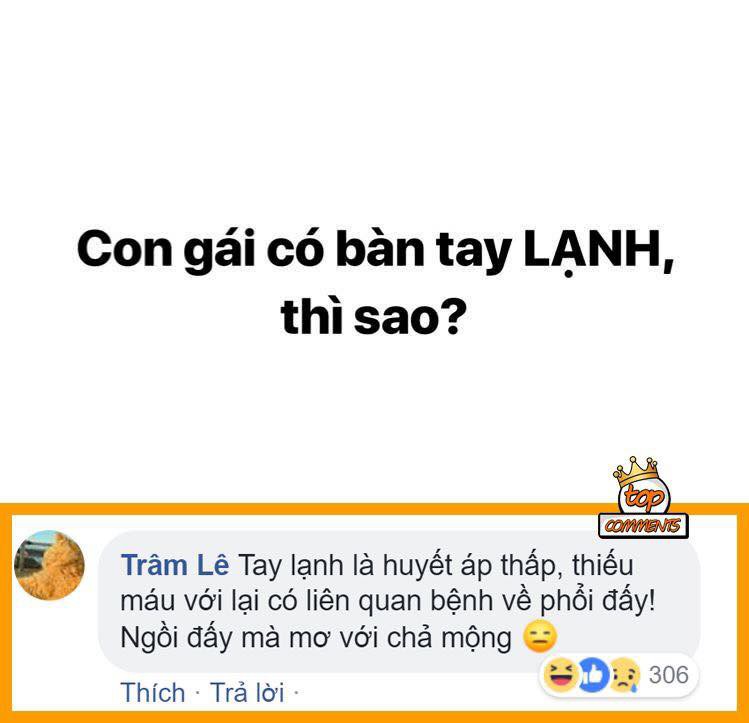 Phũ nhưng thật: Con gái tay lạnh chung thuỷ không tính sau, trước mắt đi kiểm tra sức khoẻ đã! - Ảnh 1. Phũ nhưng thật: Con gái tay lạnh chung thuỷ không tính sau, trước mắt đi kiểm tra sức khoẻ đã! - Ảnh 1.