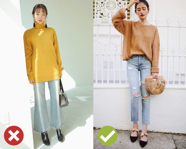 Giờ đi đâu cũng thấy áo len oversized, để diện item này không bị luộm thuộm bạn hãy bỏ túi 3 tips sau - Ảnh 1.