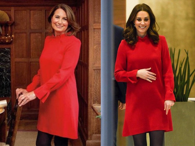 “Con nào mẹ nấy”: Đến mẹ đẻ của Công nương Kate Middleton cũng mê mẩn style và diện y như con gái - Ảnh 3.