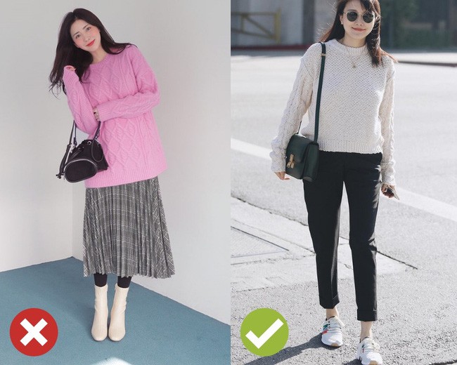 Giờ đi đâu cũng thấy áo len oversized, để diện item này không bị luộm thuộm bạn hãy bỏ túi 3 tips sau - Ảnh 5. Giờ đi đâu cũng thấy áo len oversized, để diện item này không bị luộm thuộm bạn hãy bỏ túi 3 tips sau - Ảnh 5.
