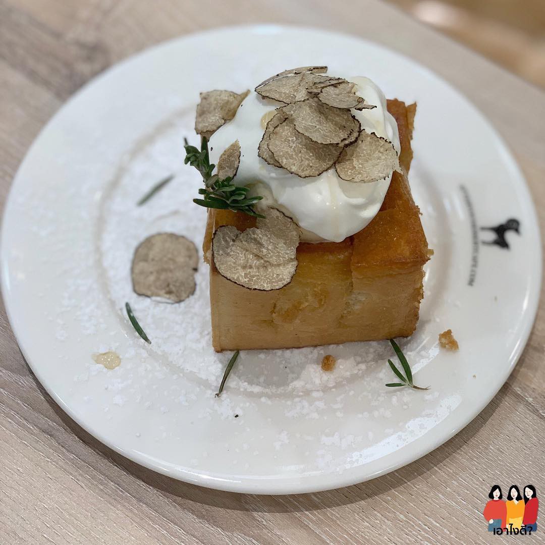 After You nổi tiếng Bangkok cho hẳn nấm truffle làm topping bánh toast giá không đắt nhưng không hề dễ mua - Ảnh 3.