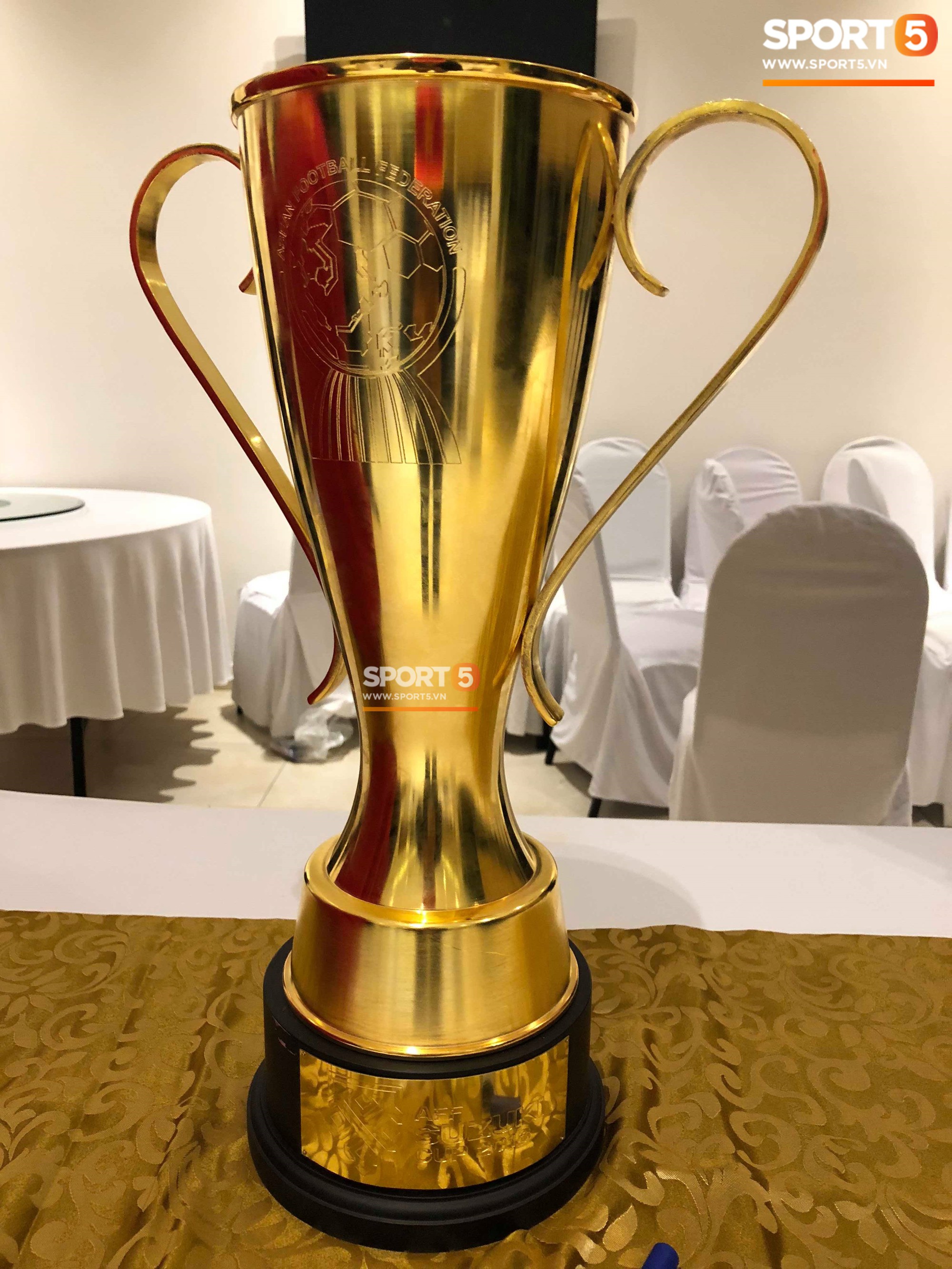 Vô địch, nhưng Tuyển Việt Nam chỉ được nhận bản mini của cúp vàng AFF Cup - Ảnh 2. Vô địch, nhưng Tuyển Việt Nam chỉ được nhận bản mini của cúp vàng AFF Cup - Ảnh 2.