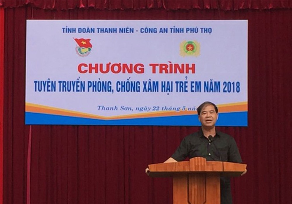 Hiệu trưởng dâm ô nhiều nam sinh ở Phú Thọ đã xin lỗi toàn trường - Ảnh 1. Hiệu trưởng dâm ô nhiều nam sinh ở Phú Thọ đã xin lỗi toàn trường - Ảnh 1.