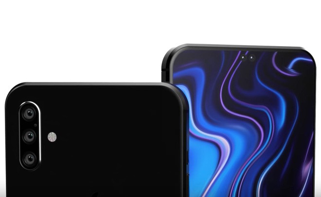 Ngắm concept iPhone XI hút hồn với phong cách iPad Pro 2018, đục lỗ camera trước thay vì tai thỏ - Ảnh 3.