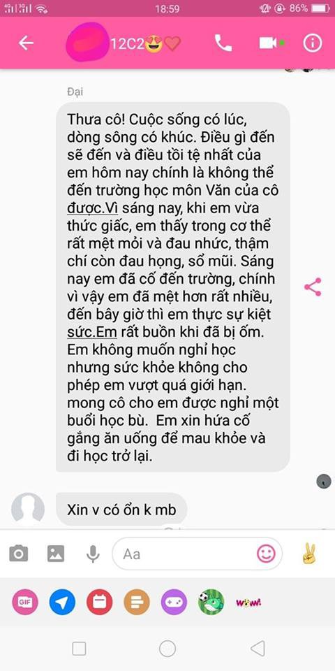 Khi dân chuyên Văn xin nghỉ học: Văn thơ lâm li bi đát, câu chuyện drama khiến giáo viên chỉ biết gật đầu đồng ý - Ảnh 1.