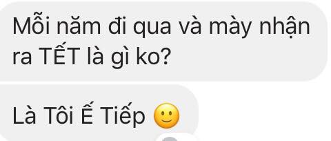 TẾT = Tôi Ế Tiếp, cách định nghĩa siêu lầy lội mà đúng chẳng thể chối cãi - Ảnh 1.