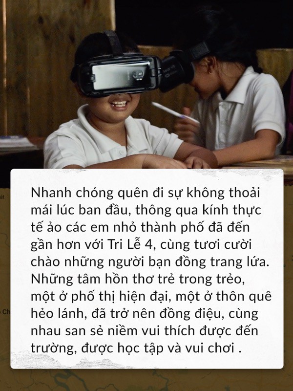 Xúc động với “lớp học không mặt trời” được tái hiện tại một ngôi trường khang trang giữa lòng thành phố - Ảnh 6.