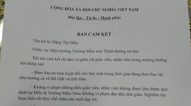 Hà Nội: Bé trai 4 tuổi nghi bị cô giáo mầm non cấu chảy máu vùng kín - Ảnh 2.