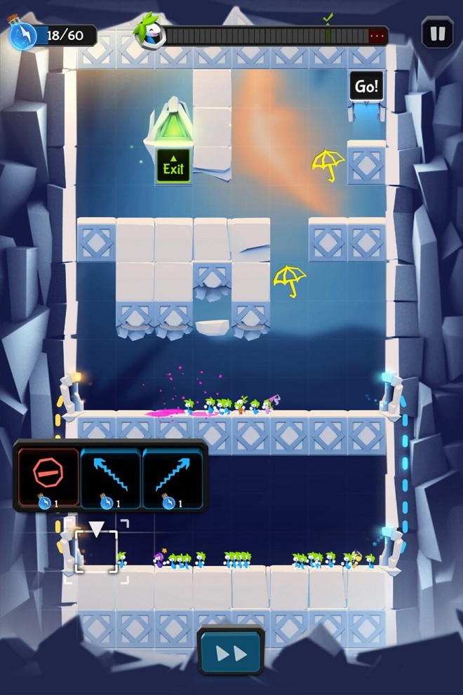Sony bất ngờ ra mắt game di động Lemmings ngay m&ugrave;a lễ, cho tải về miễn ph&iacute; tr&ecirc;n iOS v&agrave; Android - Ảnh 1.