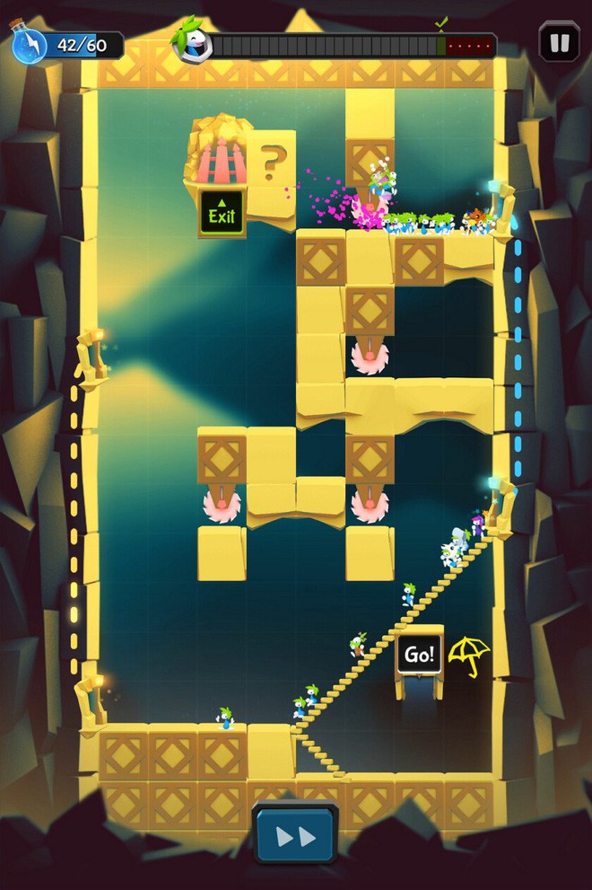 Sony bất ngờ ra mắt game di động Lemmings ngay m&ugrave;a lễ, cho tải về miễn ph&iacute; tr&ecirc;n iOS v&agrave; Android - Ảnh 2.