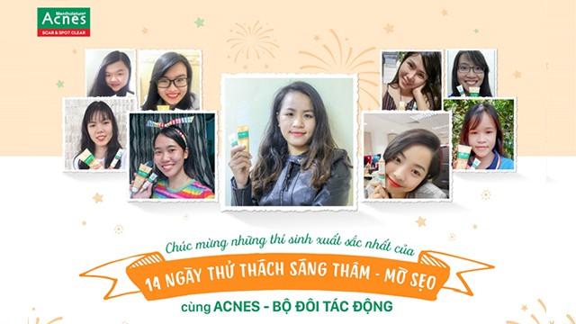 Cùng Acnes nhìn lại hành trình đáng nhớ của 14 ngày thử thách sáng thâm - mờ sẹo - Ảnh 1.