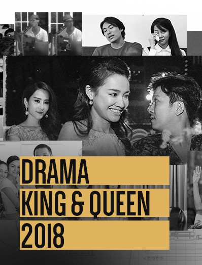 Showbiz Việt 2018: Đêm hội của các drama King and Queen