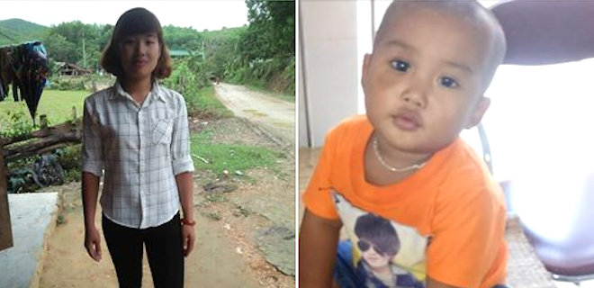 Vợ và con 2 tuổi mất tích sau cuộc cãi vã với chồng - Ảnh 1.