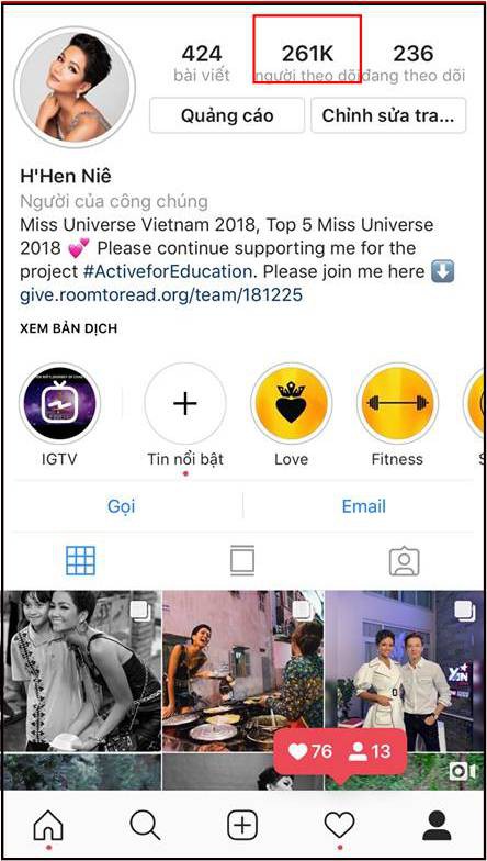 H’Hen Niê hạnh phúc khoe món quà nhận được sau Miss Universe: Lượng follow cao gấp 4 lần, quỹ từ thiện xây thư viện tăng đột biến - Ảnh 1.