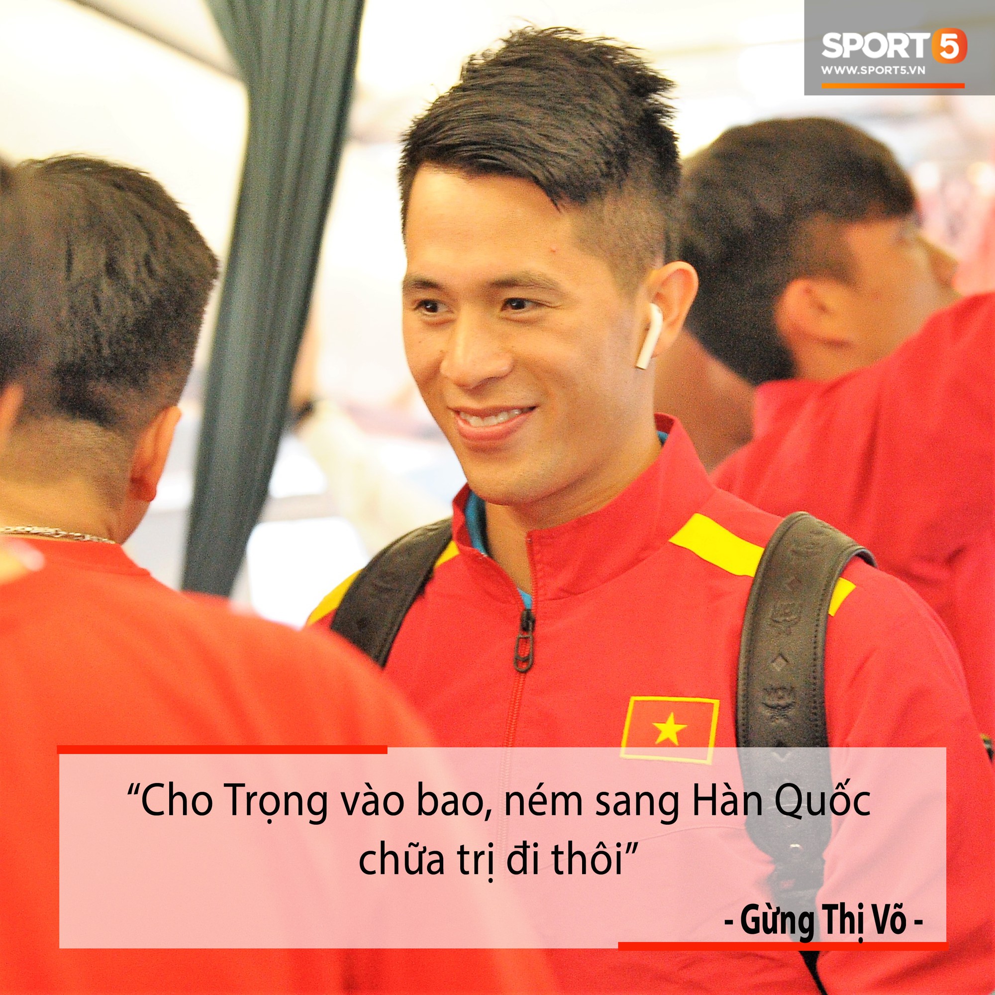 Fan hiến kế hài hước: Cho Đình Trọng vào bao, ném sang Hàn Quốc để tập trung điều trị chấn thương - Ảnh 5. Fan hiến kế hài hước: Cho Đình Trọng vào bao, ném sang Hàn Quốc để tập trung điều trị chấn thương - Ảnh 5.