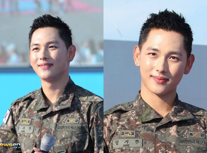 Ai ngờ nhập ngũ l&agrave; thước đo nhan sắc chuẩn nhất của c&aacute;c nam thần Kbiz: Hyun Bin, Ji Chang Wook g&acirc;y sốc v&igrave; mặt mộc - Ảnh 27.