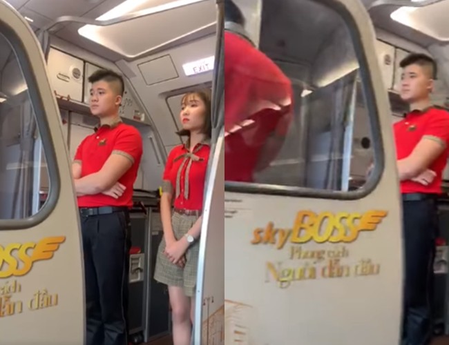 Xôn xao clip máy bay Vietjet tiếp tục gặp sự cố ở sân bay Nội Bài - Ảnh 1.