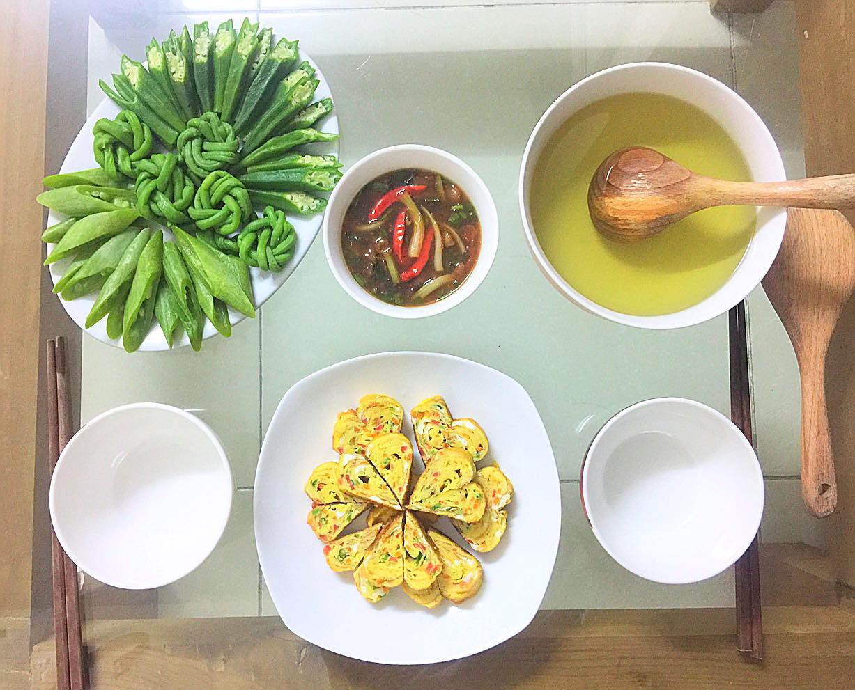 Cô bạn tạo hình cho bữa cơm hàng ngày xinh xắn như ảnh minh hoạ truyện tranh thiếu nhi - Ảnh 7.