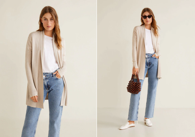 15 mẫu áo cardigan xinh hết ý từ Zara, Mango, Topshop mà các nàng sẽ muốn sắm bằng hết cho tủ đồ của mình - Ảnh 9.