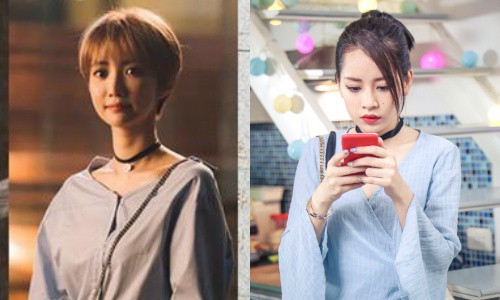 Tạo hình nhân vật của Chi Pu trong Mối Tình Đầu Của Tôi rối loạn xà ngầu so với Min Ha Ri bản gốc - Ảnh 3.