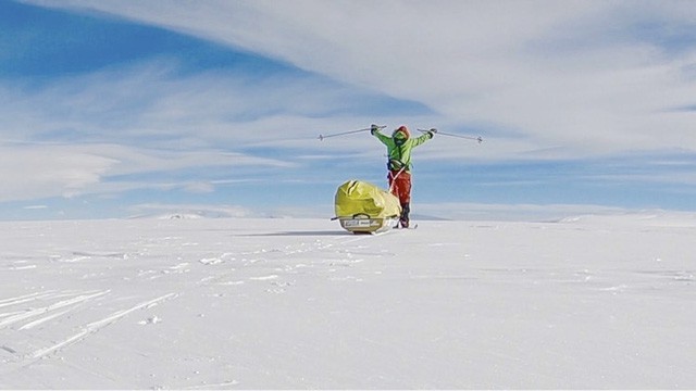 Người đầu tiên độc hành xuyên Nam Cực không cần trợ giúp - Ảnh 2.